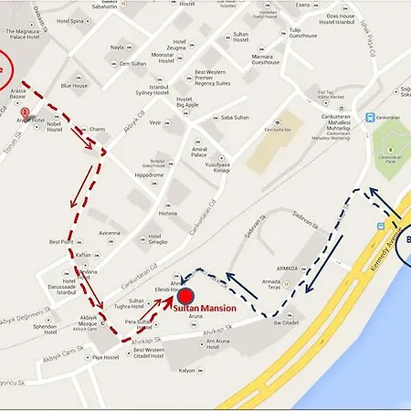 Gæstehus Sultan Mansion Istanbul